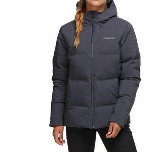 Patagonia Womens Glacier smolder blue Puffer Jacket with Hood and Insulation SzS